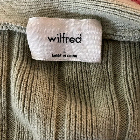 Aritzia Wilfred Plunge Front Cardigan (sold out) Large - Picture 8 of 10